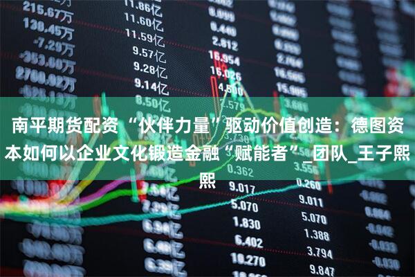 南平期货配资 “伙伴力量”驱动价值创造：德图资本如何以企业文化锻造金融“赋能者”_团队_王子熙